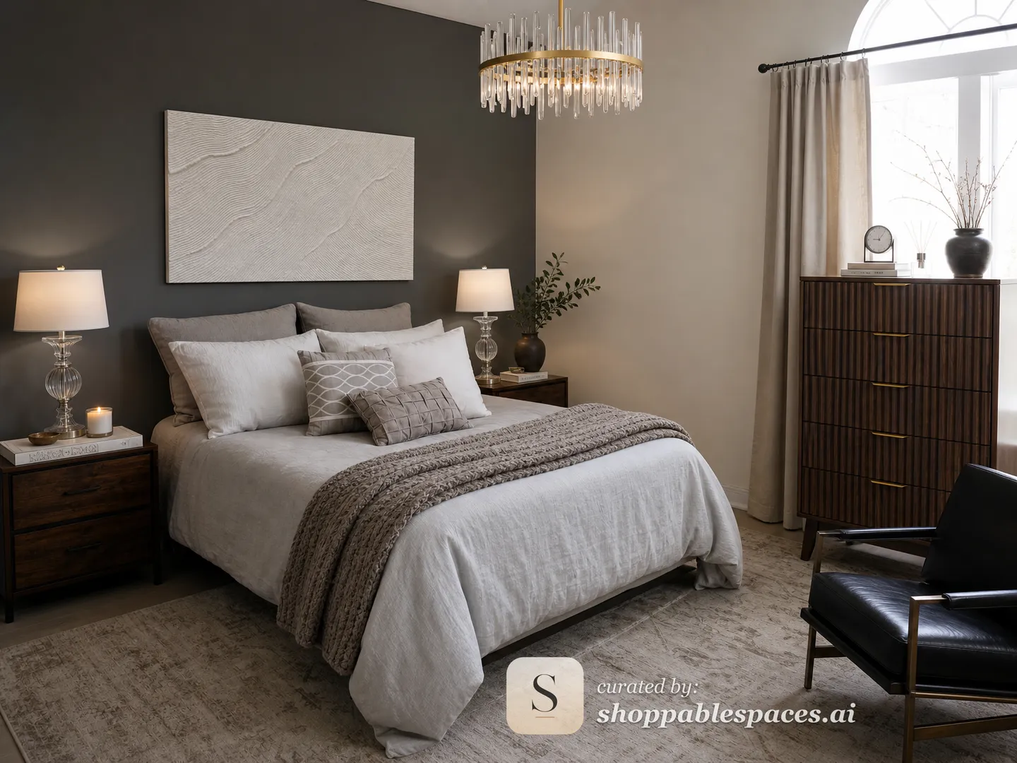 Scandinavian Bedroom — AI room design