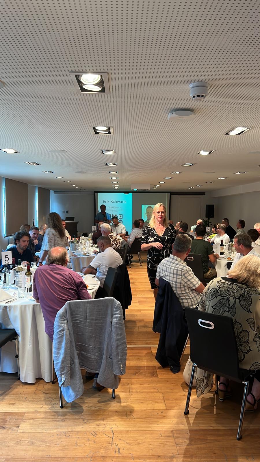 A recent AI Dinner Club evening