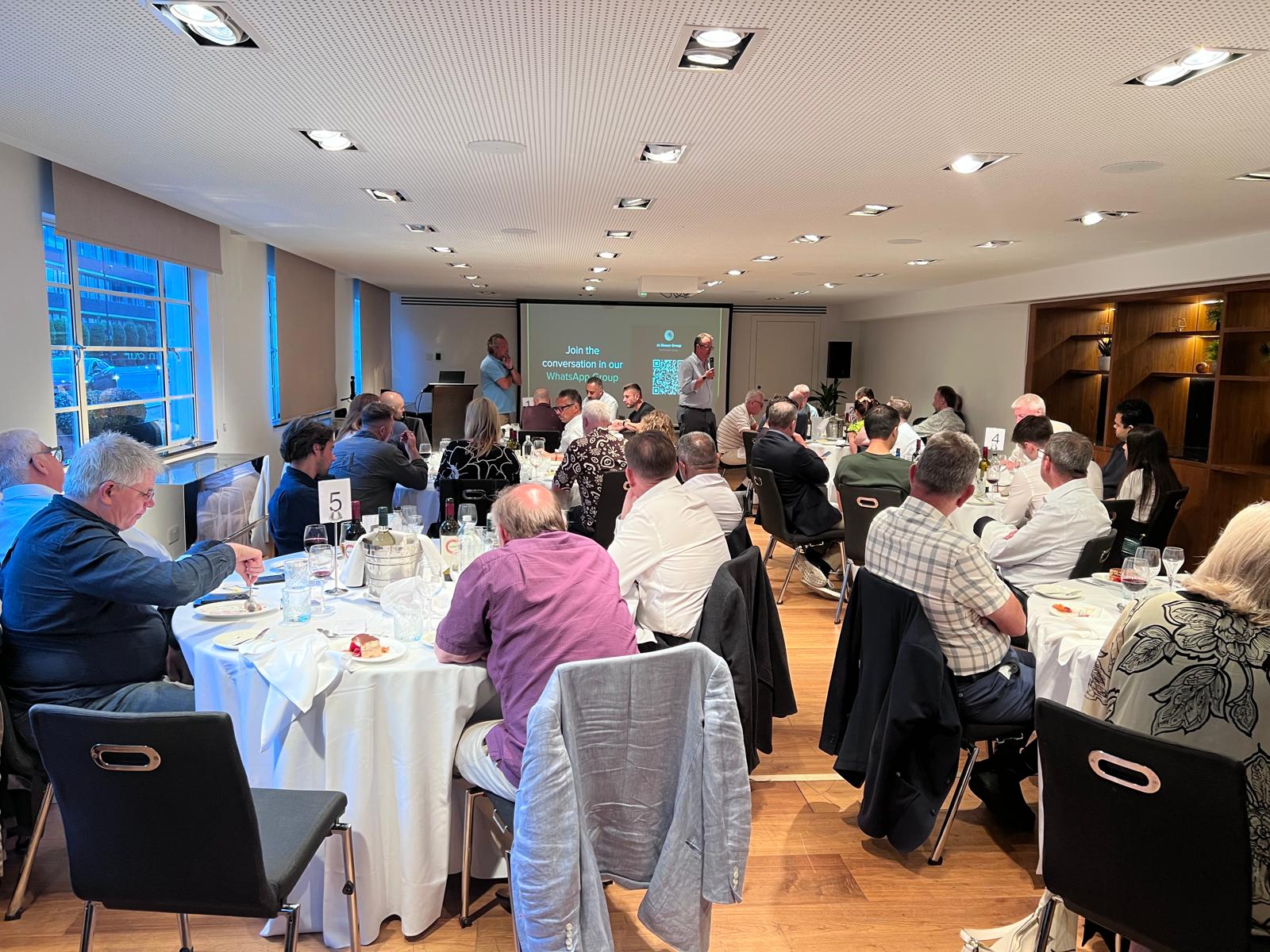 A recent AI Dinner Club evening