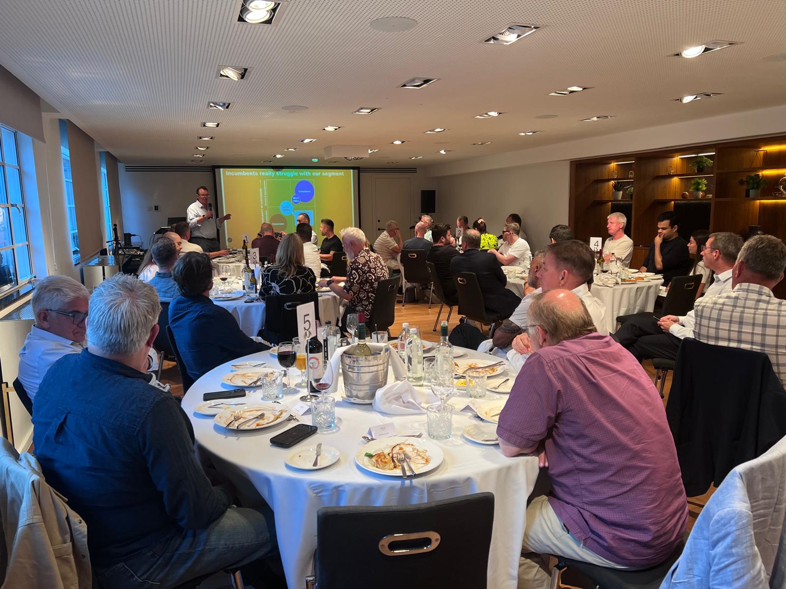 A recent AI Dinner Club evening