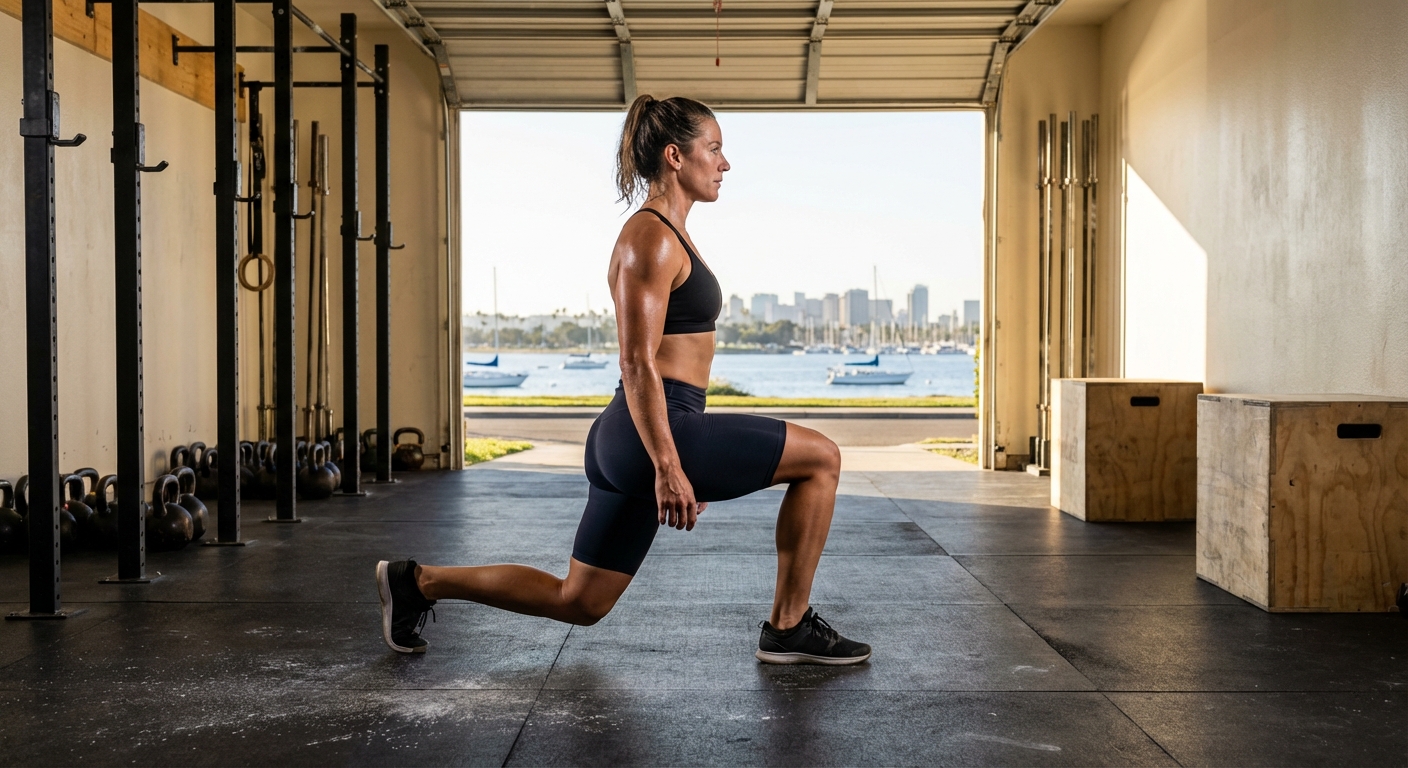 Alternating Reverse Lunges