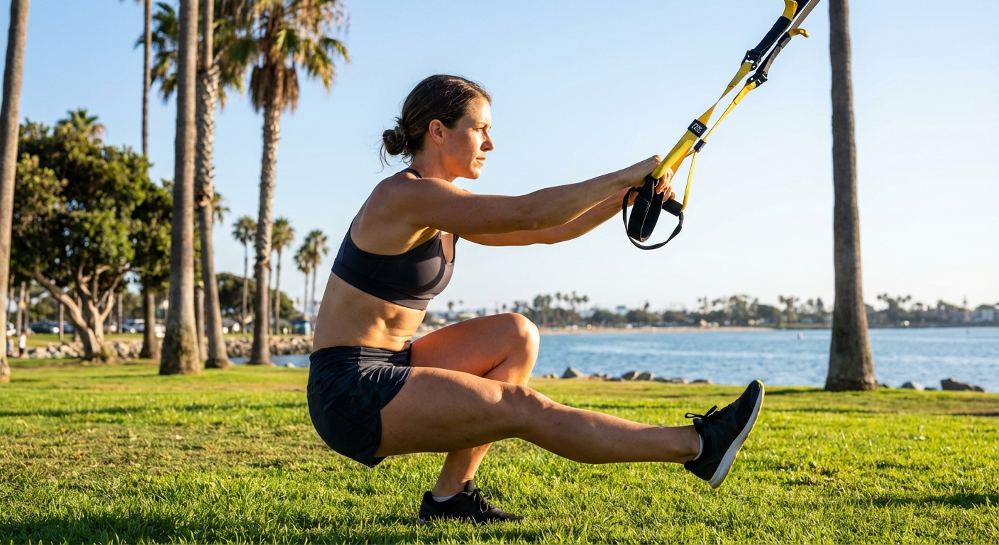 TRX Pistol Squat
