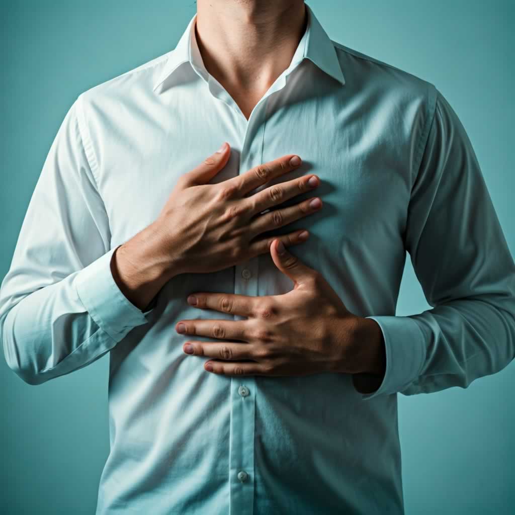 Exhalación larga (nervio vago)