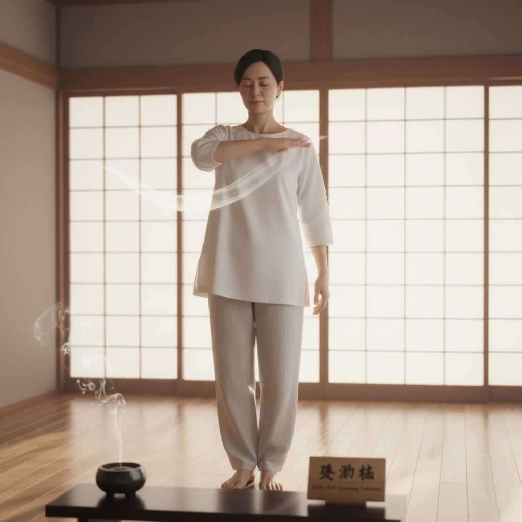 Reiju: Kenyoku Ho (Baño Seco japonés):