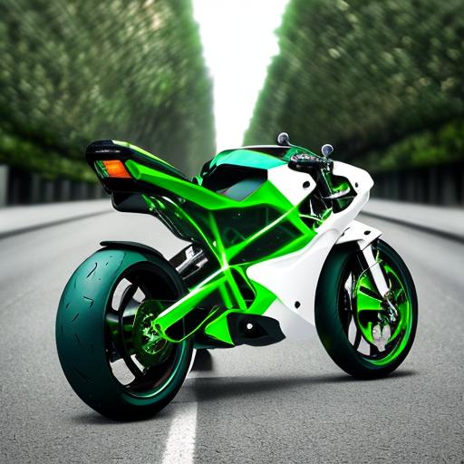 Green super bike
