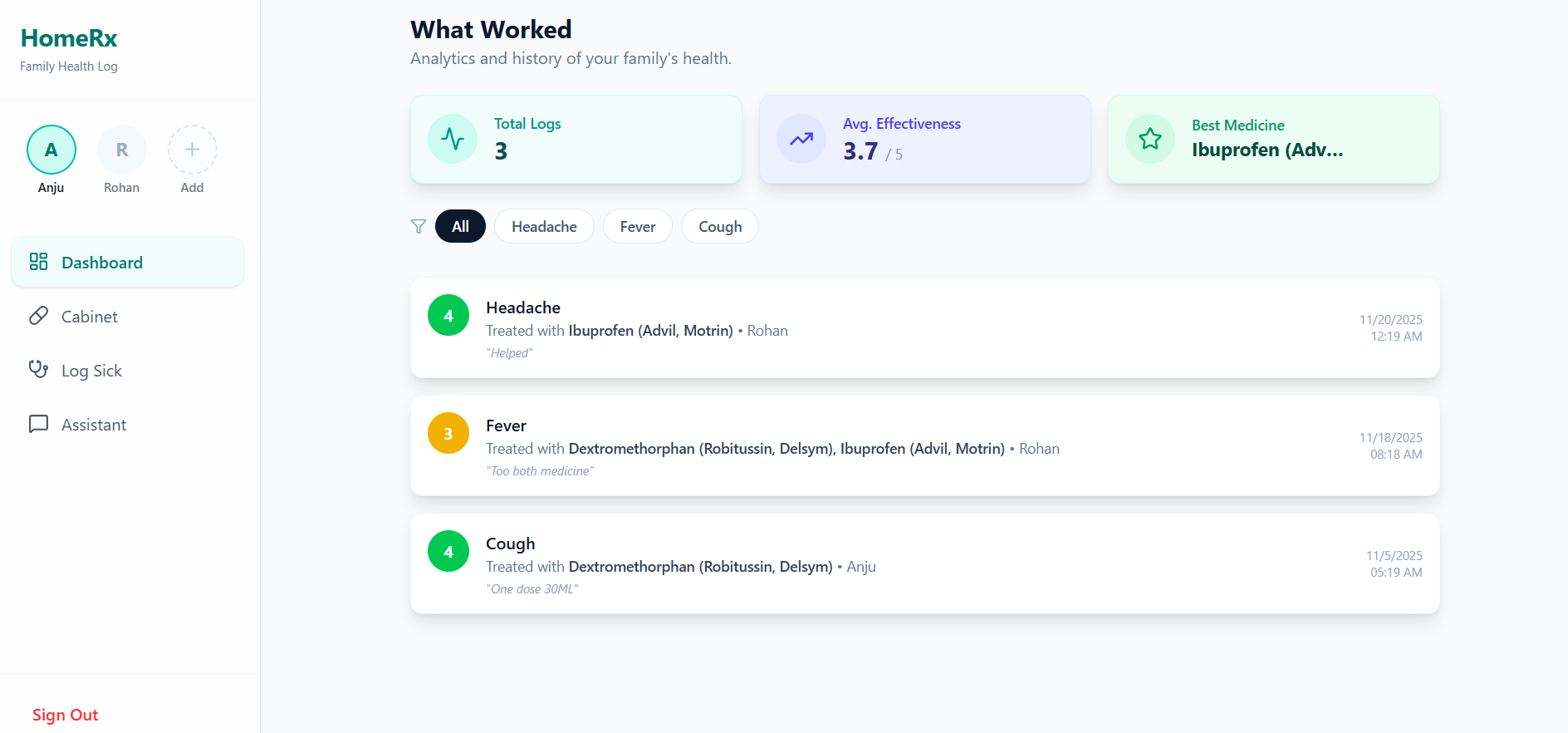 HealthRx: Building a Comprehensive Personal Health App in Less than 3 Hours with Google Antigravity