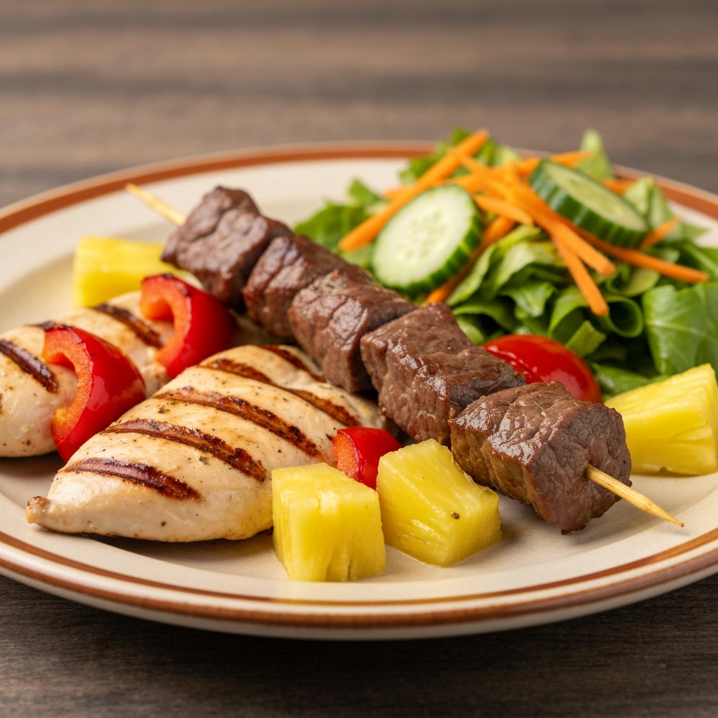 Churrasco Brasileiro Saudável para Idosos