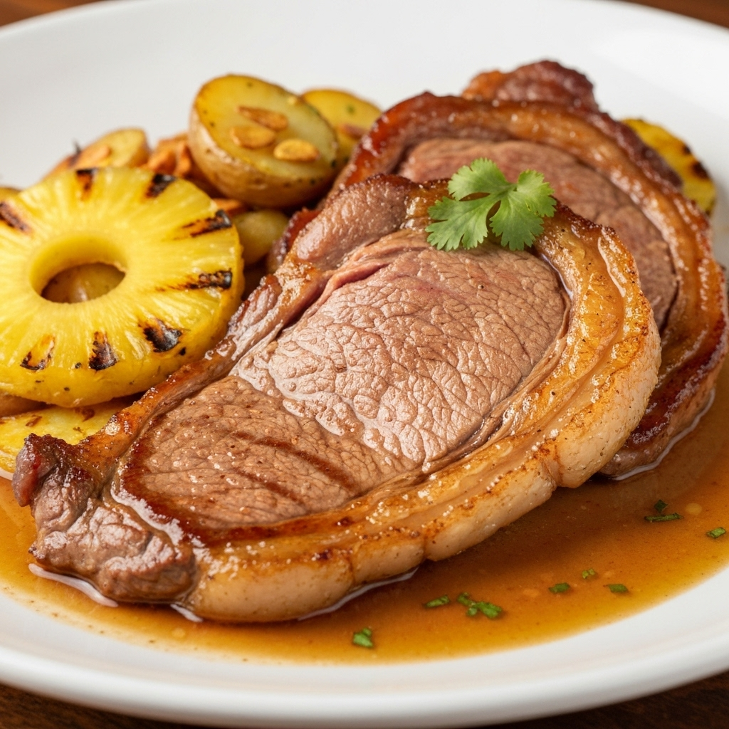 Picanha Grelhada ao Alho Crocante