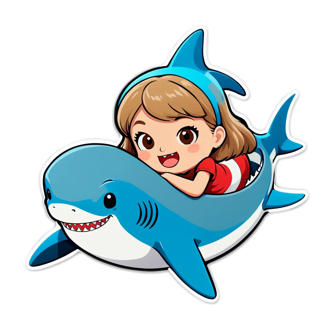 Cute shark cuddle pillow. taylor-swift stickers