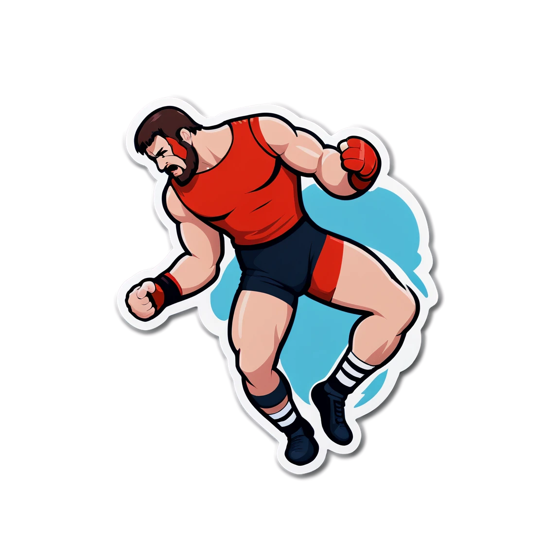  wrestling stickers