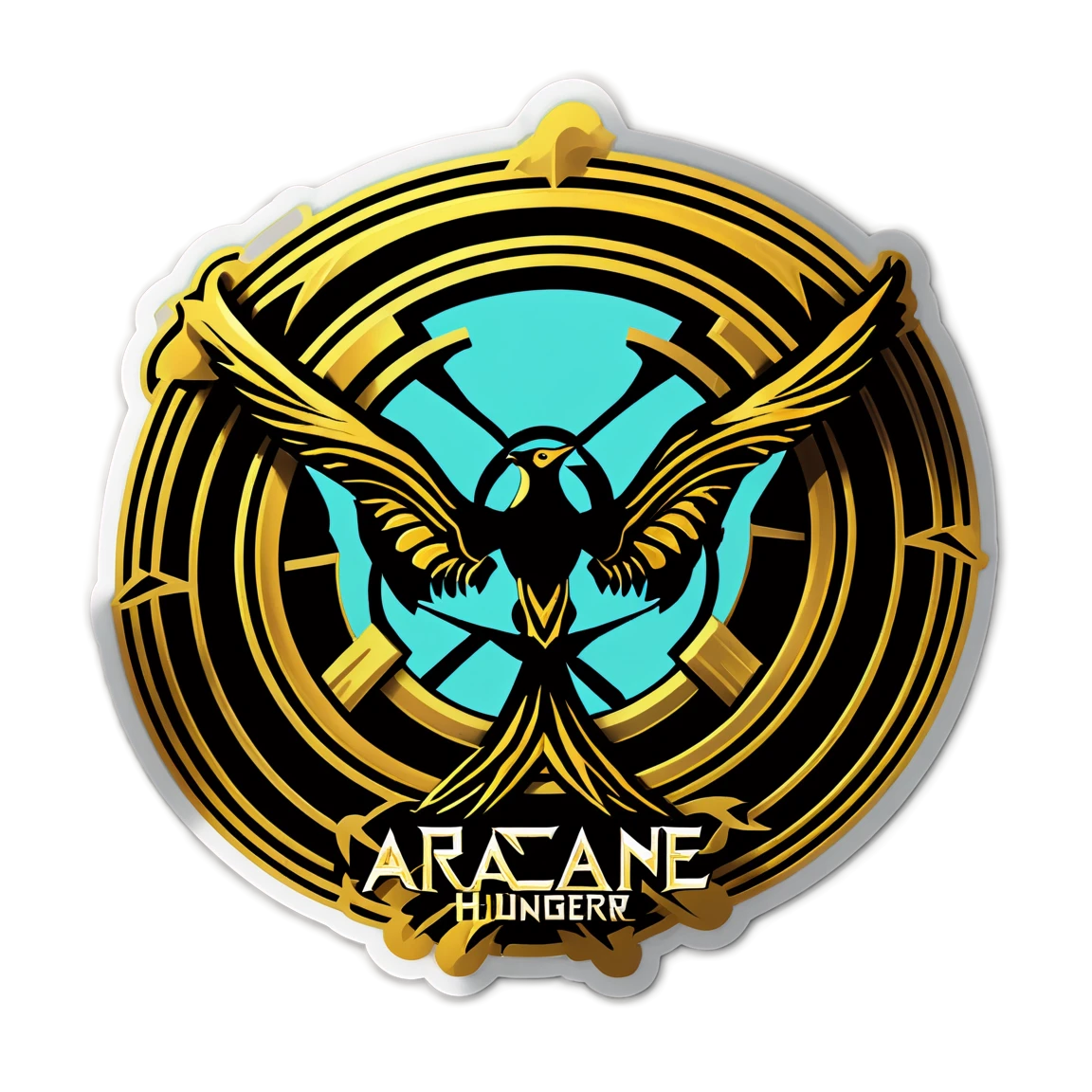 kiramann logo arcane hunger-games stickers