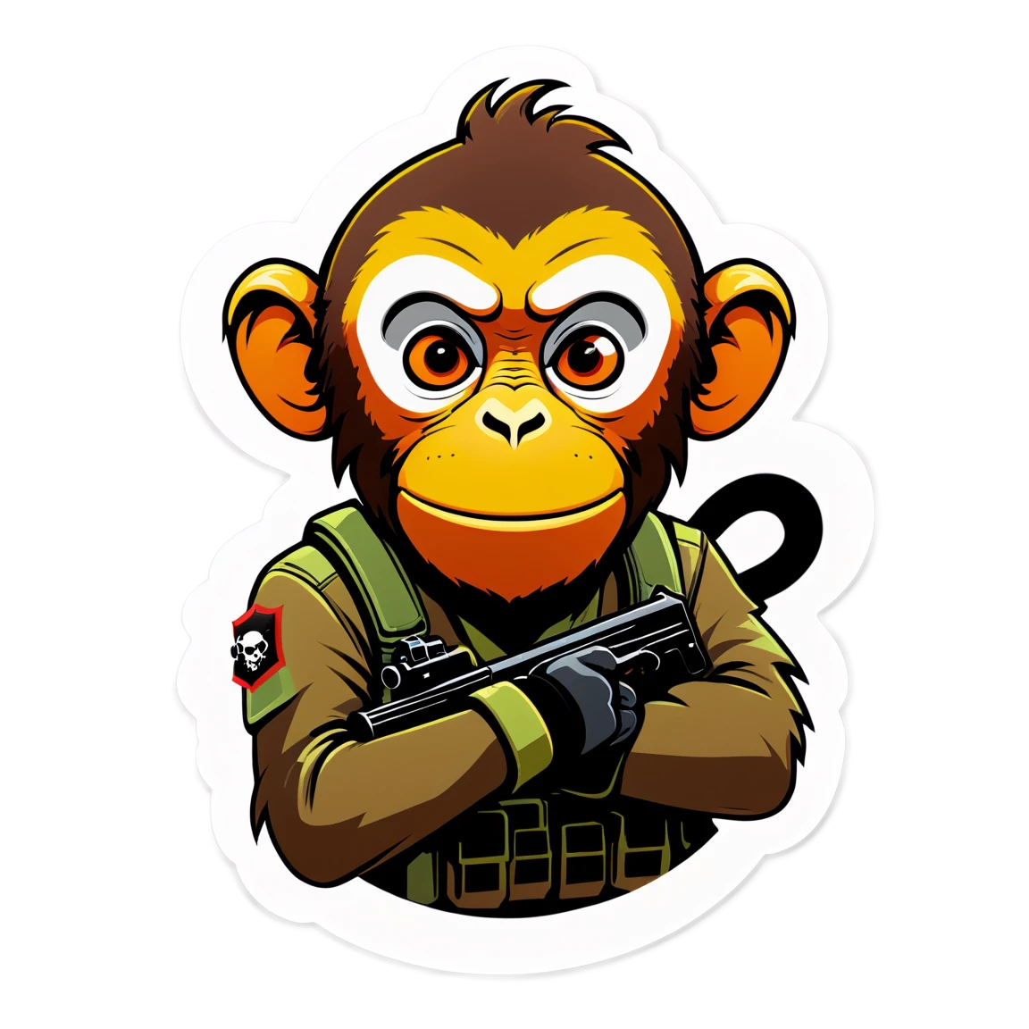 Monkey cartoon csgo stickers