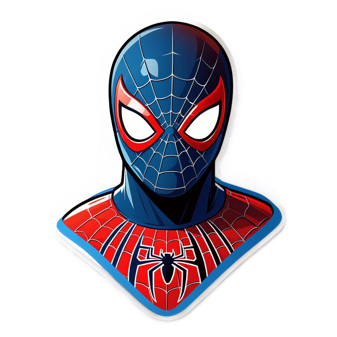 wearing a mask, wearing a mask spiderman stickers