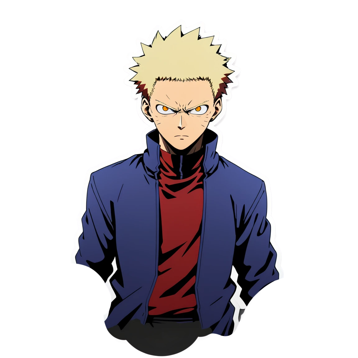 jujutsu kaisen anime stickers