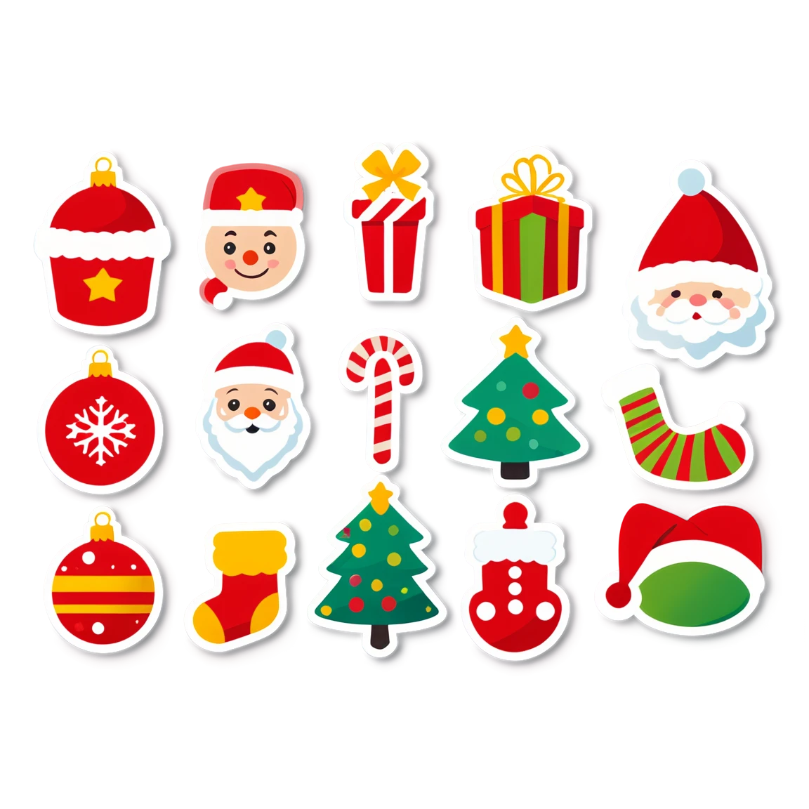  christmas stickers