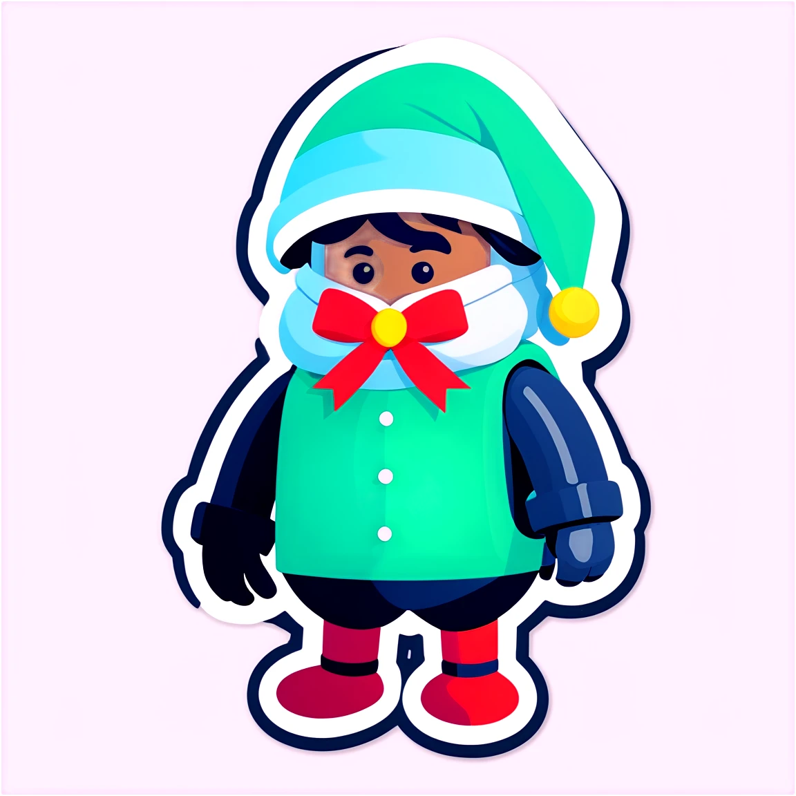 navidad, artificial intelligence  stickers