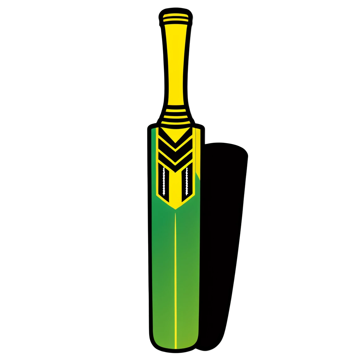 Cricket bat sticker cricket stickers