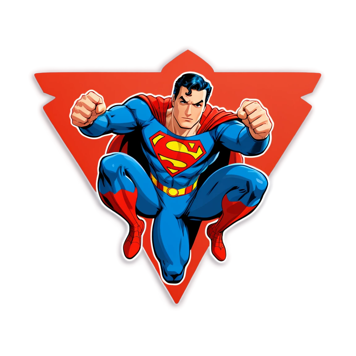 superman spiderman stickers