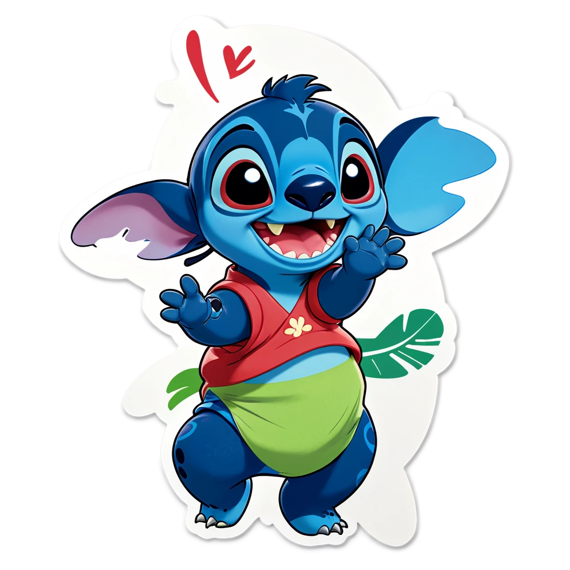 Plane, Lilo and Stitch dancing lilo-and-stitch stickers