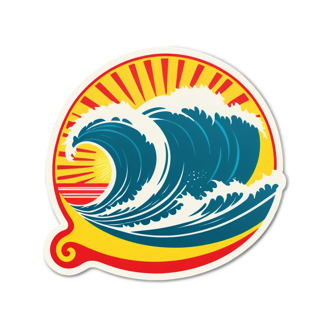 GugaTosh surf stickers