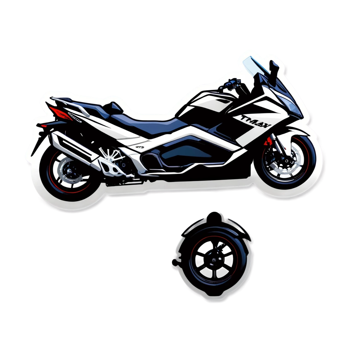 tmax RS 560 bike stickers