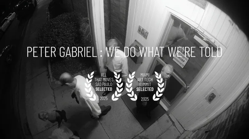 peter gabriel: we do what we're told