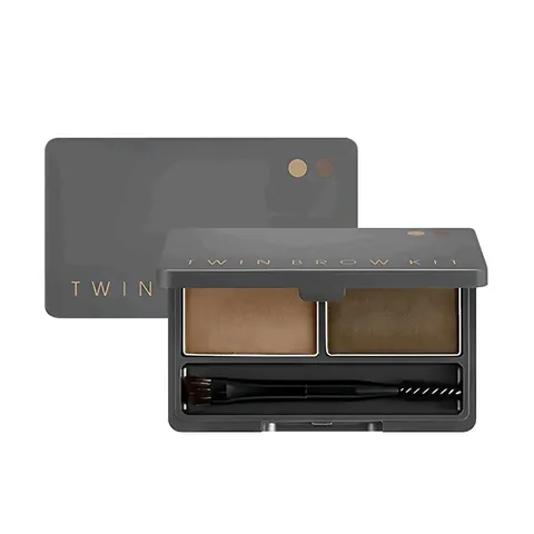 MISSHA Twin Brow Kit / #1.Natural Brown