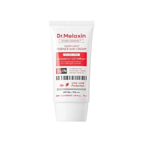 Dr.Melaxin Hydro Ceramic HX Glow Light Essence Sun Cream SPF50+ PA++++ 50 ml