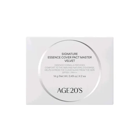 AGE20'S Signature Essence Cover Pact Master Velvet SPF50+ PA++++ 14 g × 2 — No. 13