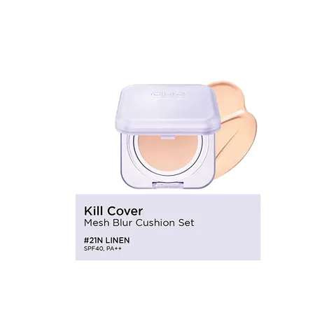 Clio Kill Cover Mesh Blur Cushion 21N Linen