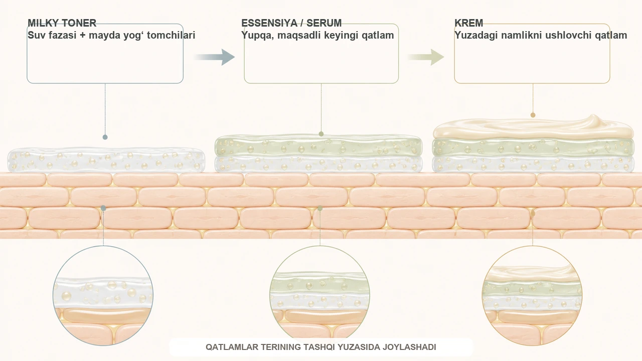 Milky toner trendi: sutdek teksturani qanday tanlash kerak? — jurnal rasmi 2