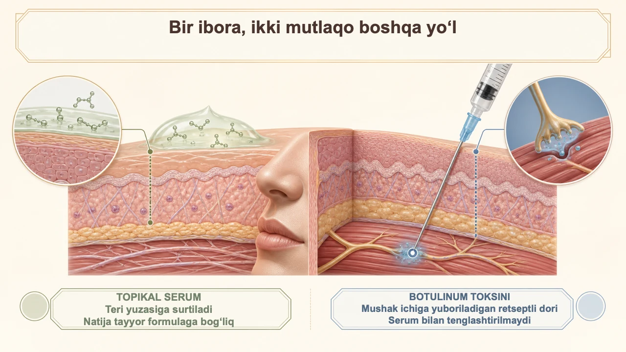 Peptid serum va “botoks-effekt” da’vosi: dalilni qanday o‘qish kerak? — jurnal rasmi 2