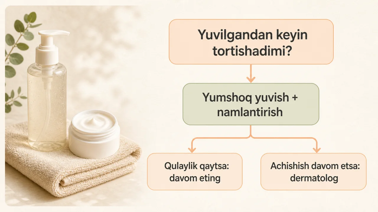 Yuzingiz yuvilgandan keyin nega tortishadi? — jurnal rasmi 3