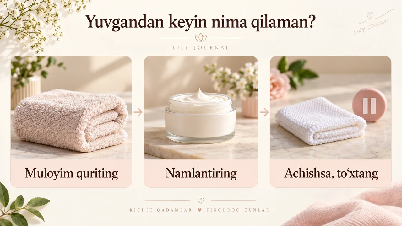 Yuzingizni sochiq bilan ishqalaysizmi? — jurnal rasmi 3