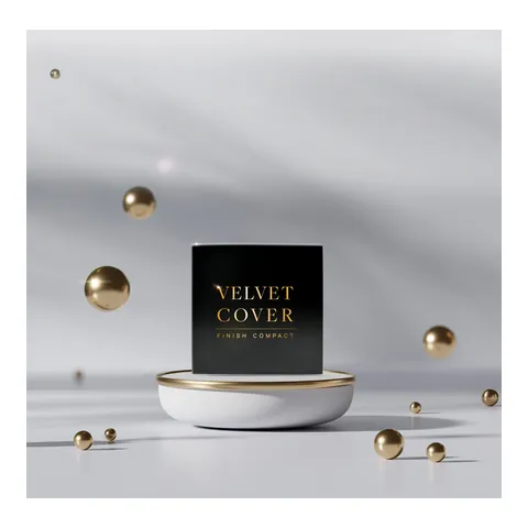 Dr. HEDISON VELVET COVER FINISH COMPACT PUDRA 12 g
