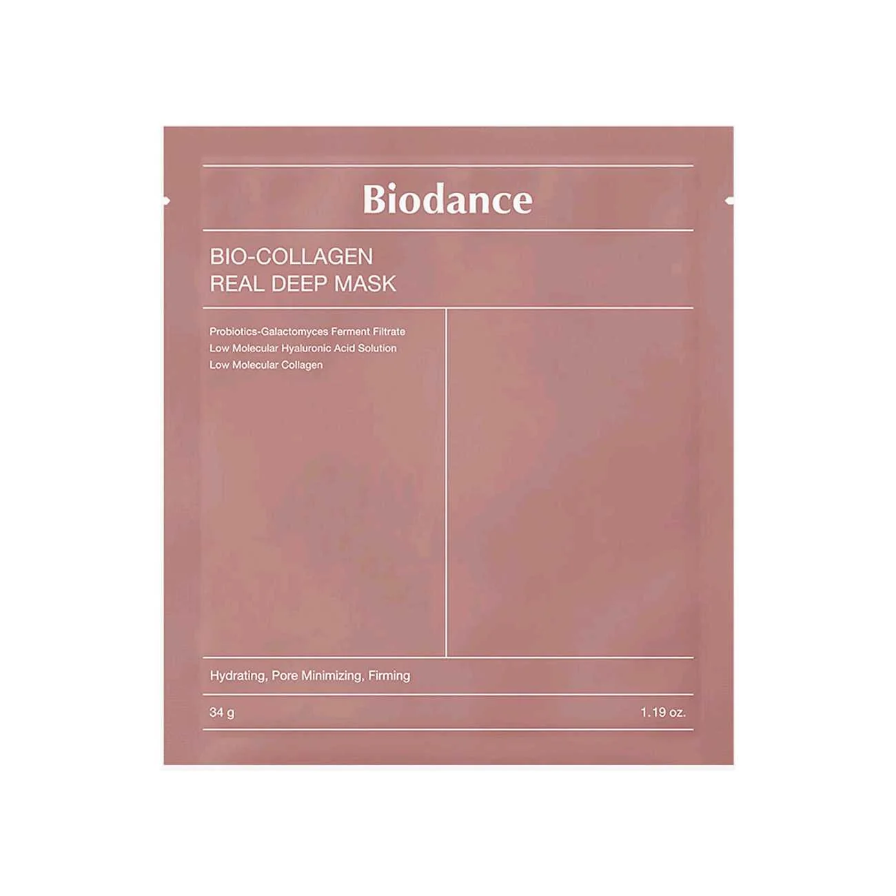 BIODANCE REAL DEEP MASK/ 1 dona / Collagen