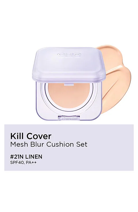 Clio Kill Cover Mesh Blur Cushion 21N Linen