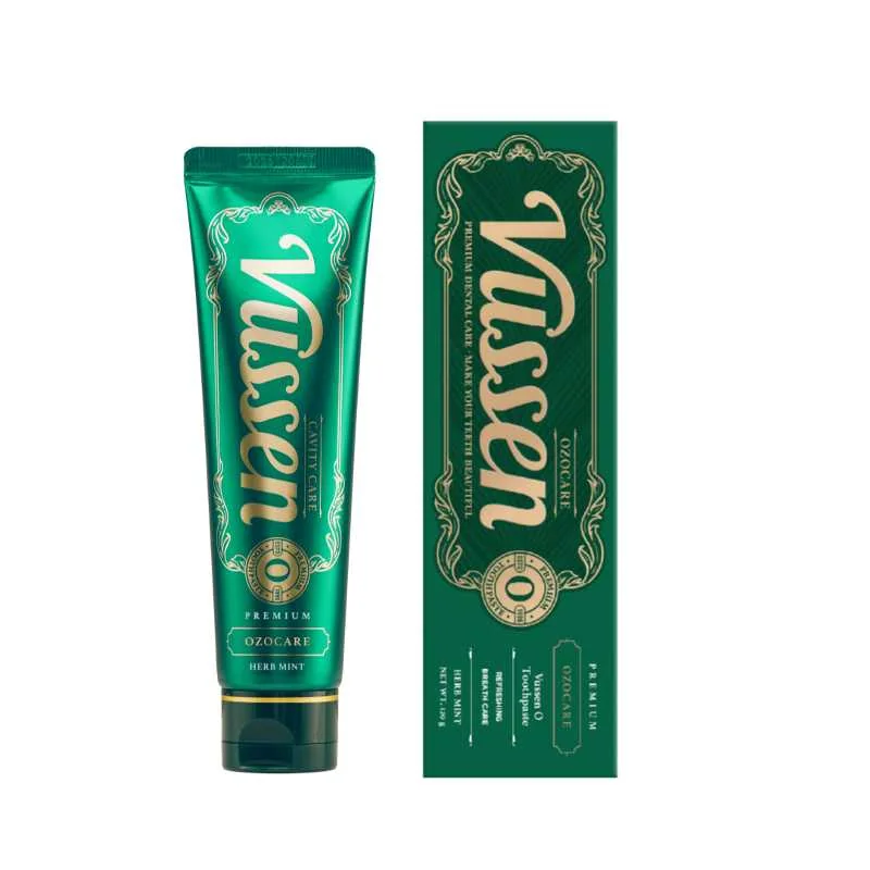 Vussen premium tish pastasi 120g / white /yashil