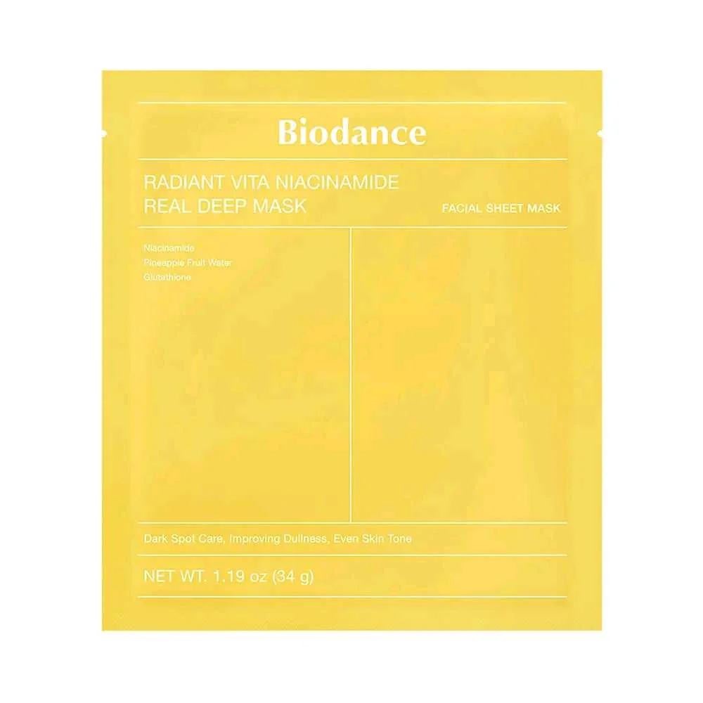BIODANCE REAL DEEP MASK/ 1dona / Vita niacinamide
