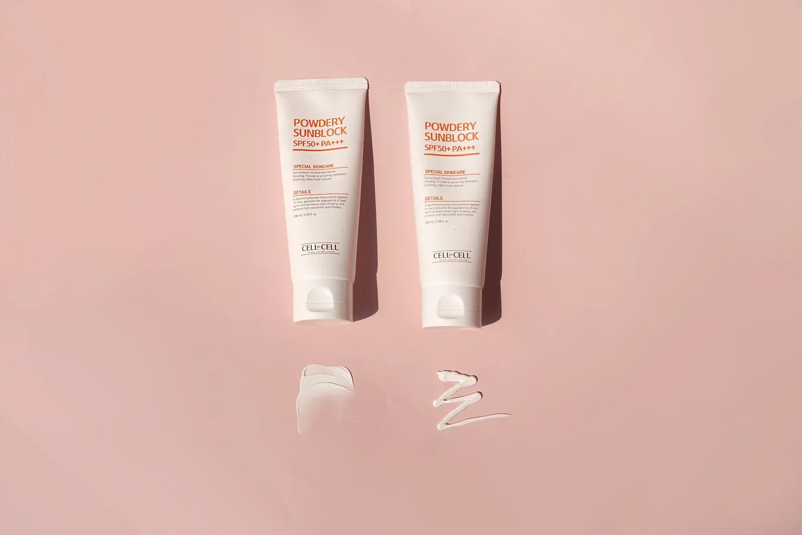 Cell by Cell powdery sun Block cream SPF50+ 100 g
