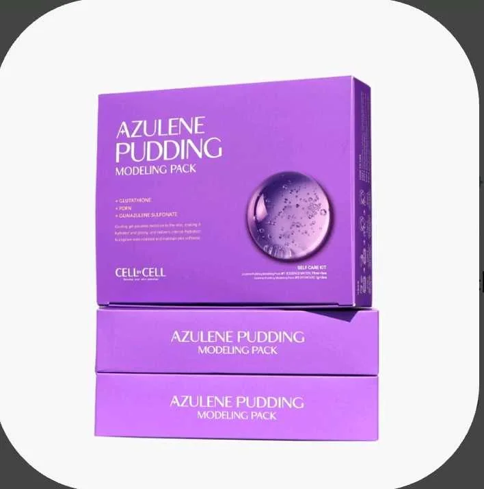 Azulene Pudding modeling pack 5ea / pachka