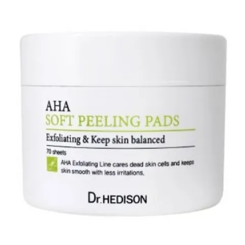 Dr.HEDISON AHA SOFT PEELING PADS 70 dona