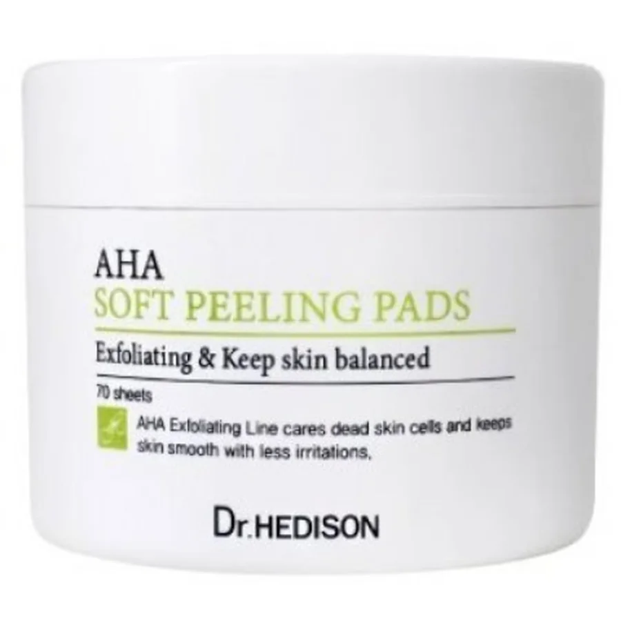 Dr.HEDISON AHA SOFT PEELING PADS 70 dona