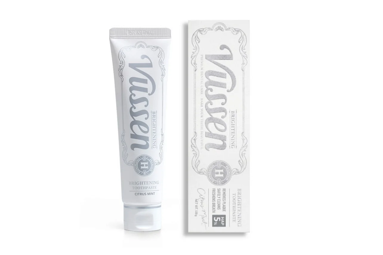 Vussen premium tish pastasi 120g / white / Oq