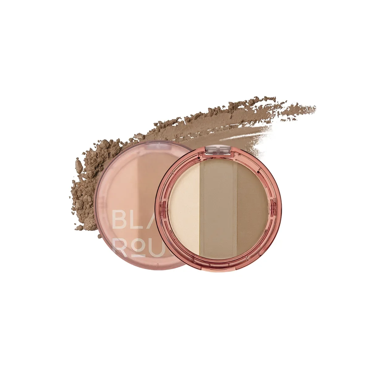 BLACK ROUGE Up And Down Triple Contouring — U01 Classic Mood