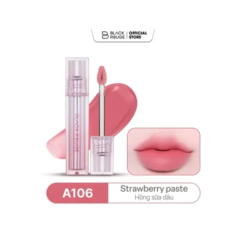 BLACK ROUGE Air Fit Velvet Lite — A106 Strawberry Paste