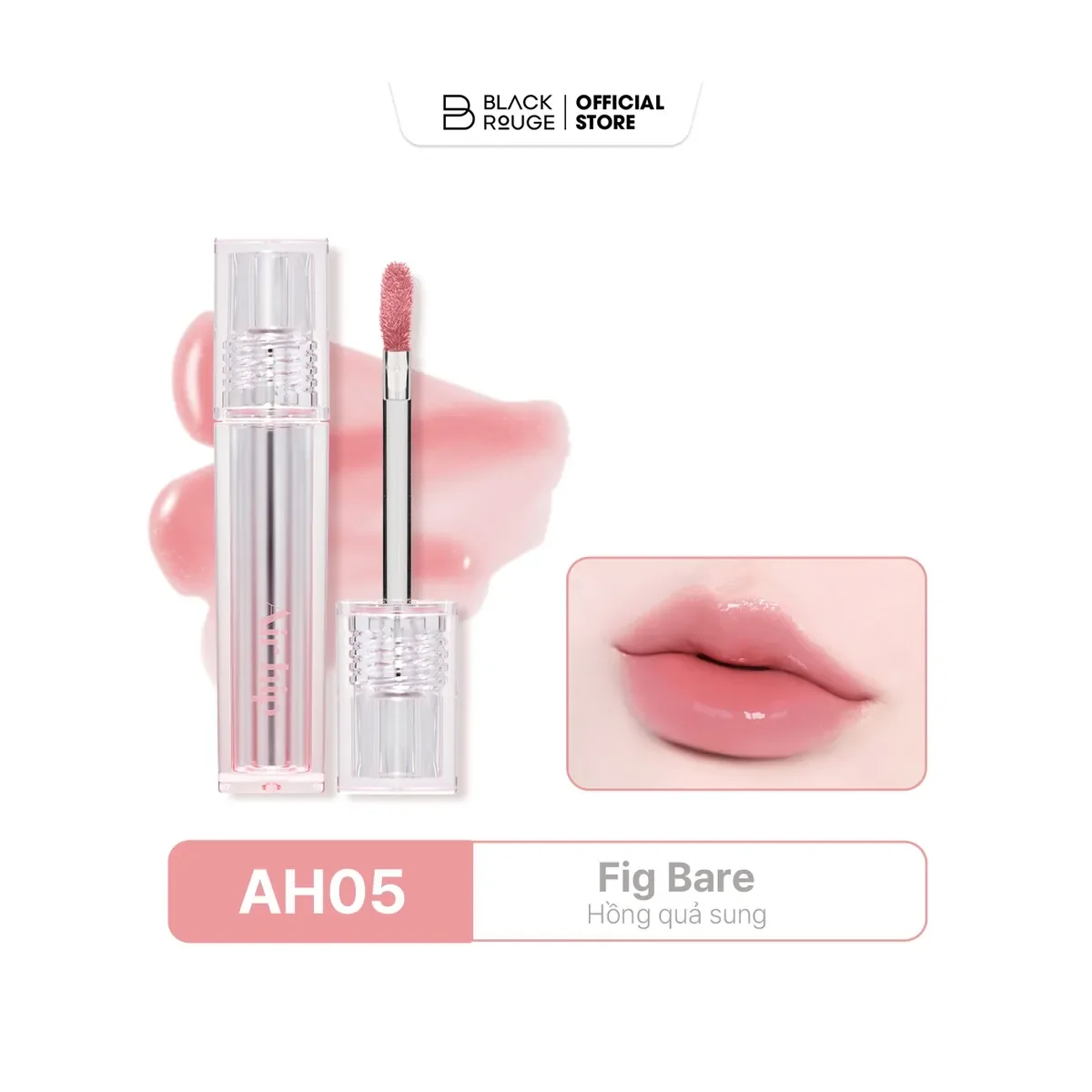 BLACK ROUGE Air Hip Glow Tint — AH05 Fig Bare