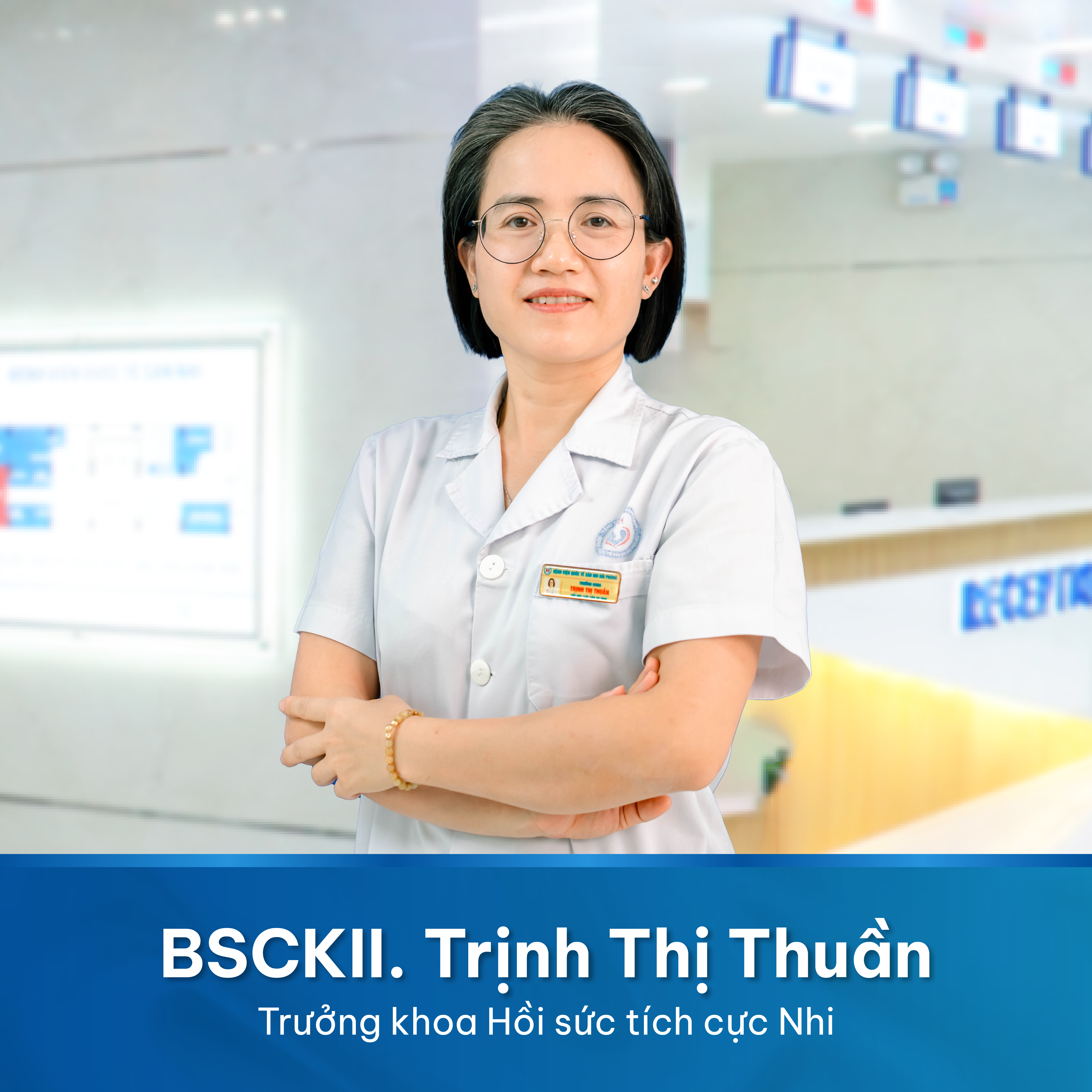 BSCKII TRƯỞNG KHOA HỒI SỨC TÍCH CỰC TRỊNH THỊ THUẦN