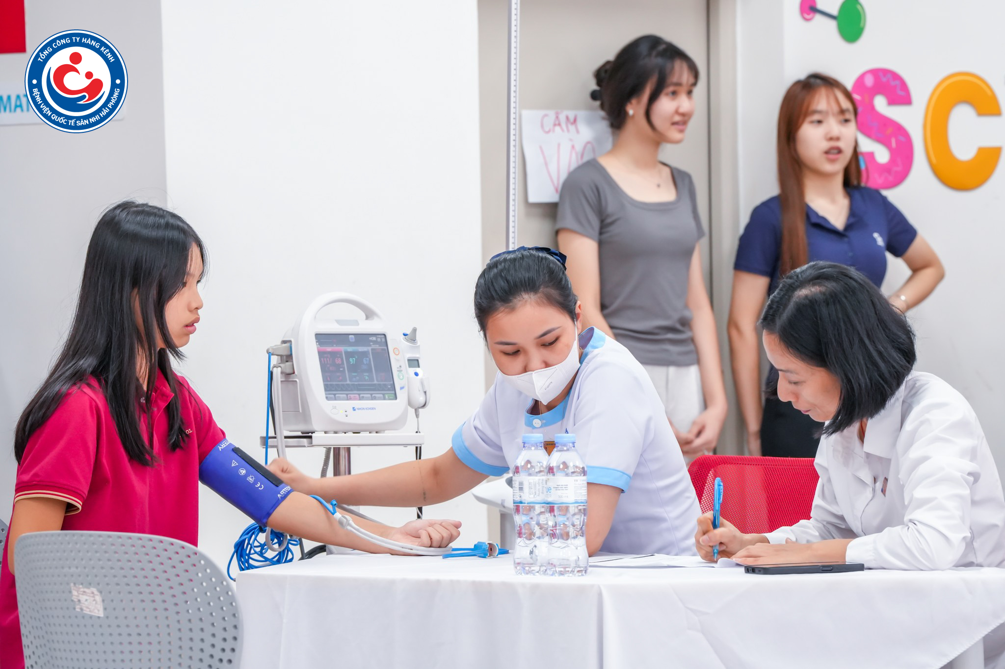 Đồng hành cùng ngày hội sức khỏe tại Trường Alpha – Vì một tuổi thơ khỏe mạnh, hạnh phúc! - Bệnh viện Quốc tế Sản Nhi Hải Phòng