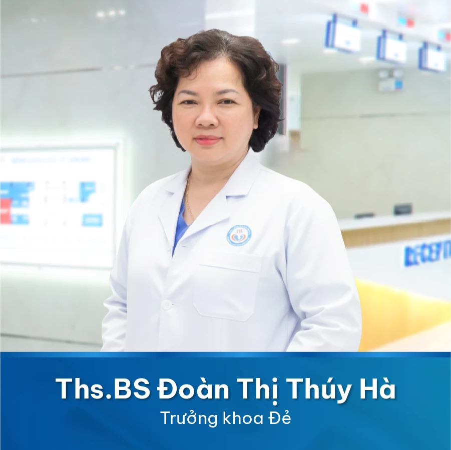 Thạc sĩ, Bác sĩ T.KHOA ĐẺ Chăm sóc sơ sinh ĐOÀN THỊ THÚY HÀ